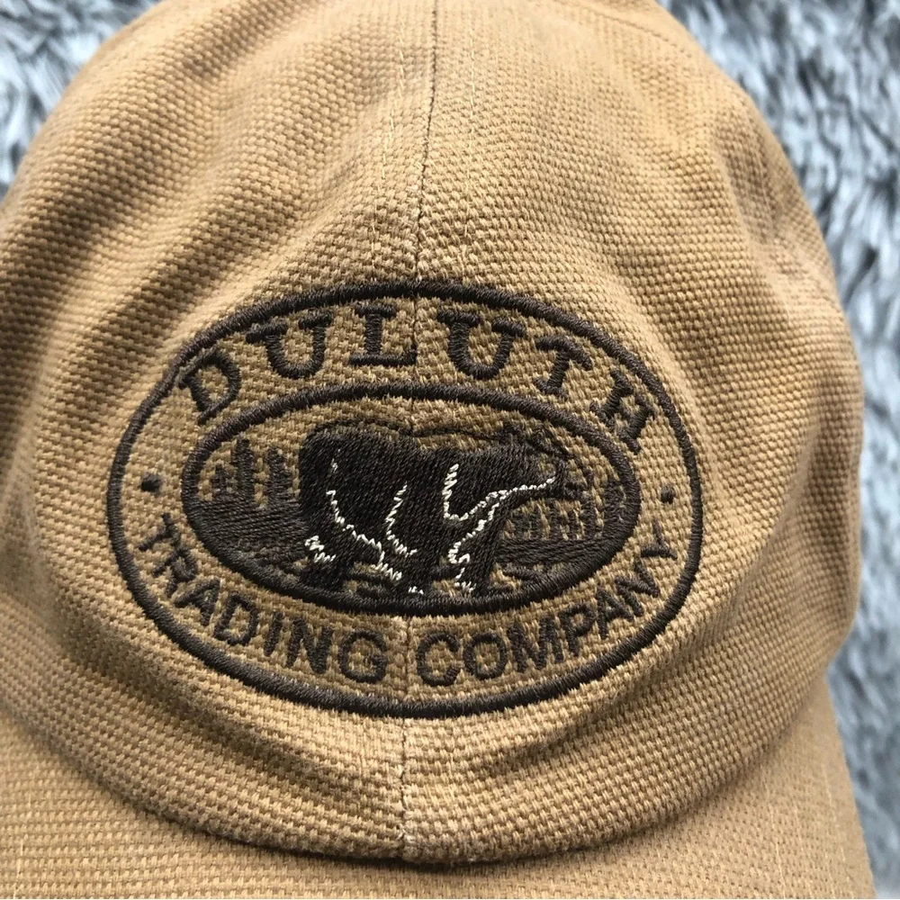 Duluth Trading Company Hat Mens Medium Large Brown Bear Hat Cap